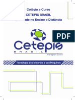 CETEPIS - Apostila de Tecnologia Dos Materiais e Das Máquinas