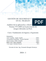 Gestión de Seguridad y Salud en El Trabajo