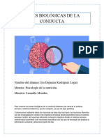 Bases Biológicas de La Conducta