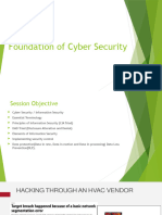 Foundation of Cyber Security