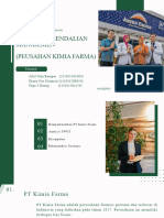 PT Kimia Farma Presentation