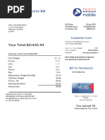 Phone Bill-Tesco UK