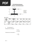 z5417478 Steel Structures Assignment 2