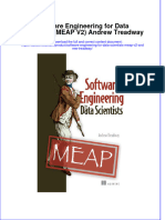 Software Engineering For Data Scientists (MEAP V2) Andrew Treadway Full Chapter