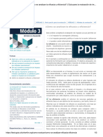 ¿Cómo Se Analizan La Eficacia y Eficiencia - Guía para La Evaluación de Impacto