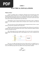 Study Material For Electrical Installations