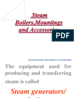 Unit 1 Steam Boiler, Mountings and Accessories