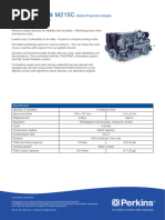 Perkins 1000 Series M215C 208hp at 2500rpm