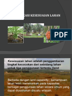 Klasifikasi Kesesuaian Lahan