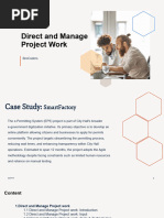 9 Direct and Manage Project Work