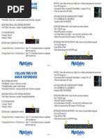 Collins FMS 6100 Quick Reference