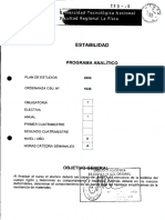 Estabilidad Contenido Analitico