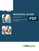 CHCCCS019 Marking Guide - AGE (ID 126780)