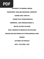 Prospects of The Petrochemical Industry in Nigeria