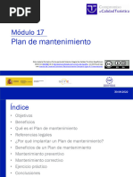 Modulo 17 - Plan de Mantenimiento