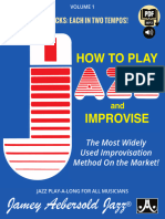 How To Play Jazz PDF Free