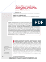 Bonding Durability Between Zirconia and Different Types of Tooth or Implant Abutments-A Systematic Review. Part II - Outcomes of Clinical Studies