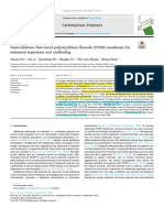 Wu - Nanocelluloses Fine-Tuned PVDF Membrane For Enhanced Separation and Antifouling - CP - 2024