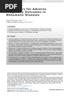 Biomarkers For Adverse Pregnancy Outcomes in Rheumatic Diseases.