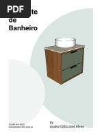 Projeto Gabinete Banheiro