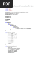 Pgm4 - 2D Transformation On Basic Objects