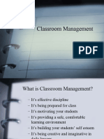 Classroom Management Powerpoint 8 19 13