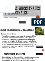 Plantas Ancestrales y Medicinales - pptxCLASE # 34