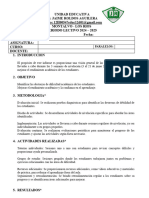 Informe de Implementacion de Actividades de Nivelacion