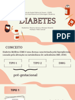 Apresentação Sobre Diabetes Gestacional