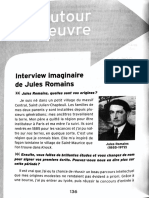 Interview Imaginaire de Jules Romains