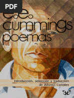 Poemas (Edicion Bilingue) - E. E. Cummings