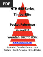 Timberite Pocket Ref Manual Rev 8.10