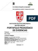 Carpeta Pedagogica 2019