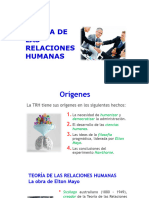 02c Sem 2 - Teoría de Las Relaciones Humanas