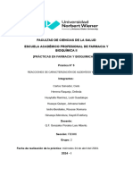 Práctica #5 REACCIONES DE CARACTERIZACIÓN DE ALDEHÍDOS Y CETONAS