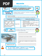 5° Ficha de Aplicación-Sesión2-Sem.2-Exp.3-Religion