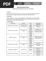 Bases para La Subasta Publica #001 - 2024