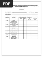 Borang Pemarkahan Pertandingan Deklamasi Sajak Kemerdekaan Peringkat SK