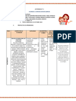 Actividad de Aprendizaje Con El Area de Matematica