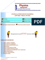 Foley StaticsStrengths