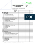 Checklist For LV Switchboard