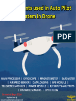 Components Used in Auto Pilot System in Drone