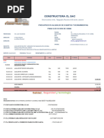 Presupuesto Alquiler de Equipos y Herramientas