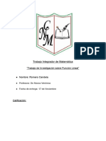 Trabajo Integrador de Matemática