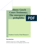 Johnny Gosch Court Testimony The Public Emergence of Pedophilia - Nadeen Gosch, Paul Bonacci