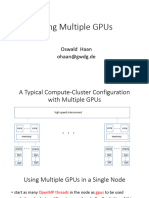 CUDA-Multiple GPUs