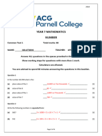 Y7 CT1 Numbers 2018 Ms 2