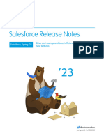 Salesforce Spring23 Release Notes