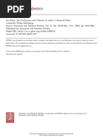 Oldenburg Sex Ratio, Son Preference and Violence in India - A Research Note 1992