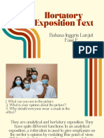 Hortatory Exposition Text